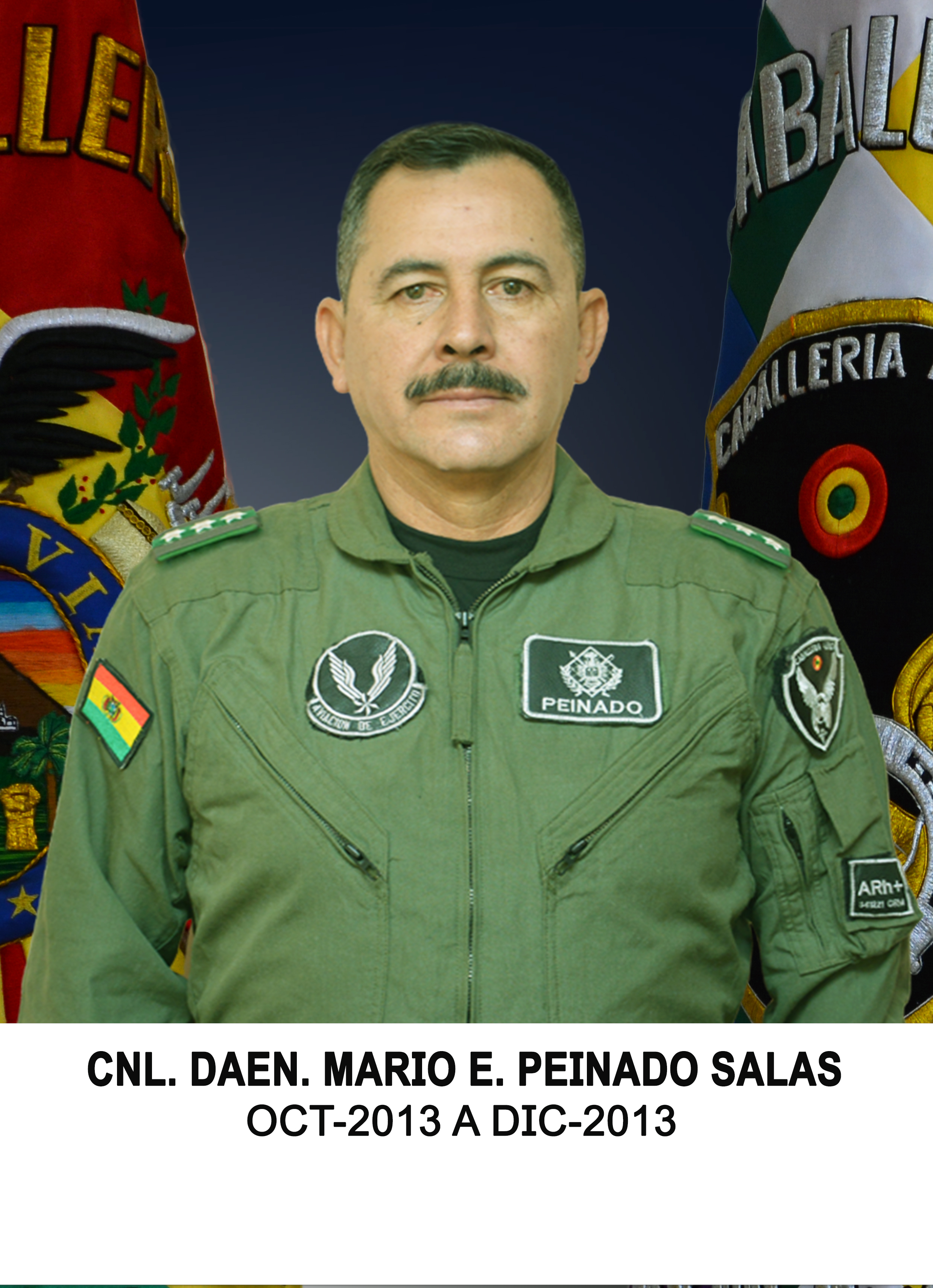Comandante Pegaso II - Peinado